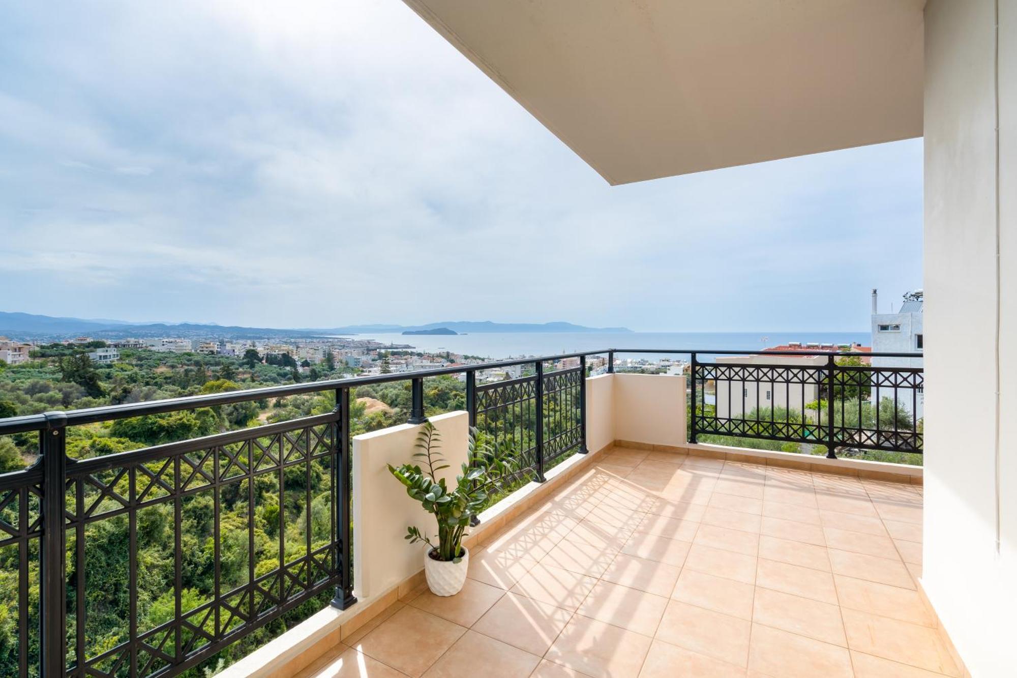 Aelia Sea View Chrissi Akti Chania Exterior foto